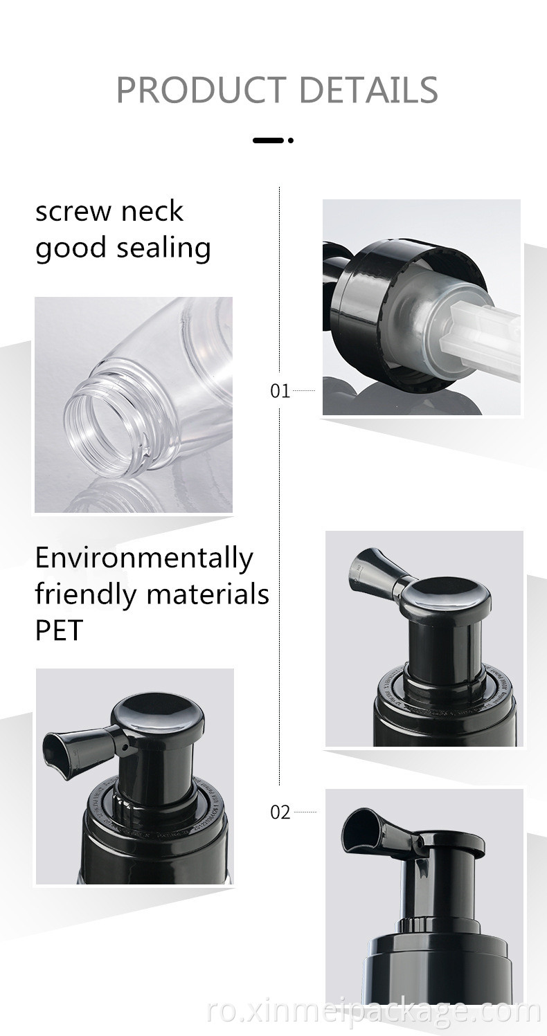 Sticlă de pulverizare a pompei de talc pentru animale de companie pet talcum pump powder spray bottle